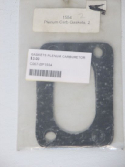 GASKETS PLENUM CARBURETOR
