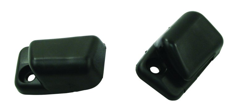 CLIPS-VISOR LATE MTG BLK