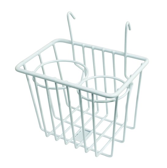 WIRE BASKET T-2 WHITE