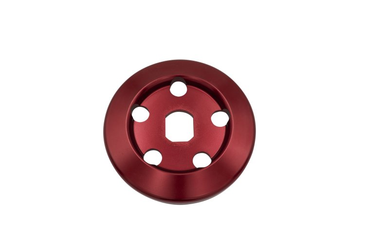 BILLET ALT PULLY OUTER RED