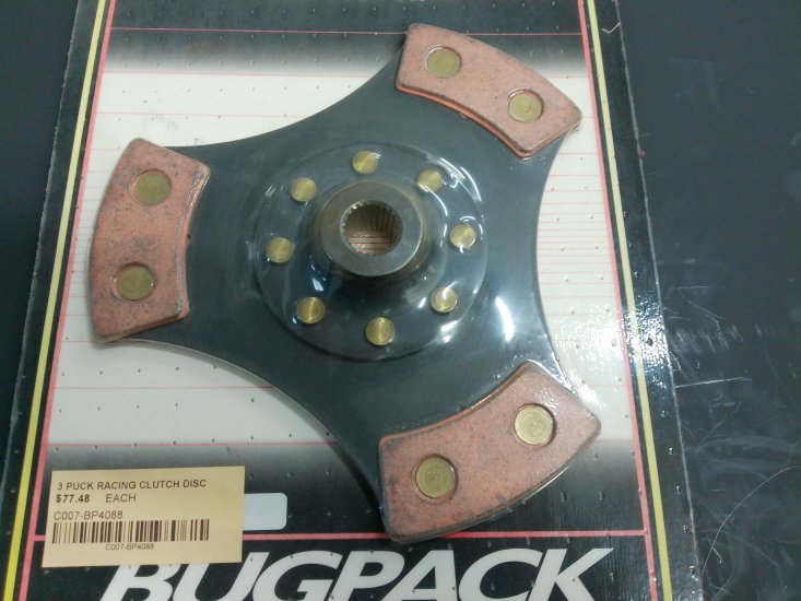 CLUTCH DISC 3 PUCK 200MM