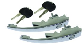 DOOR HANDLE KIT LOCKING 68-79