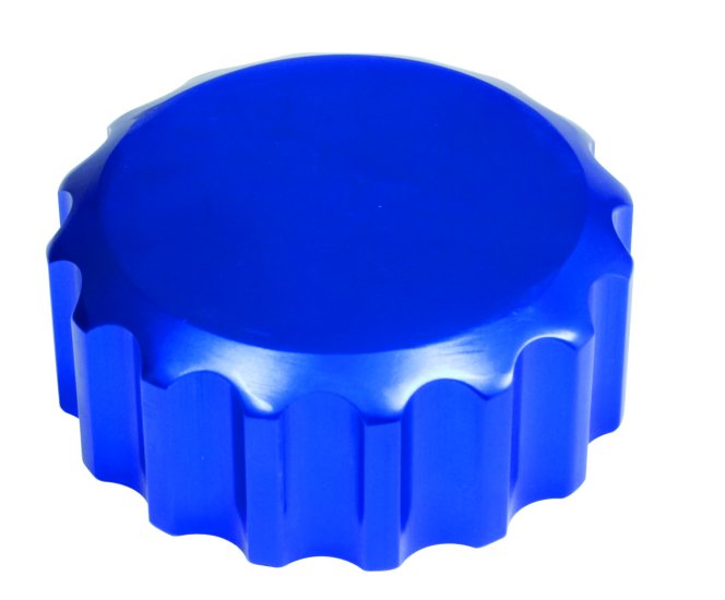 BILLET OIL CAP BLUE