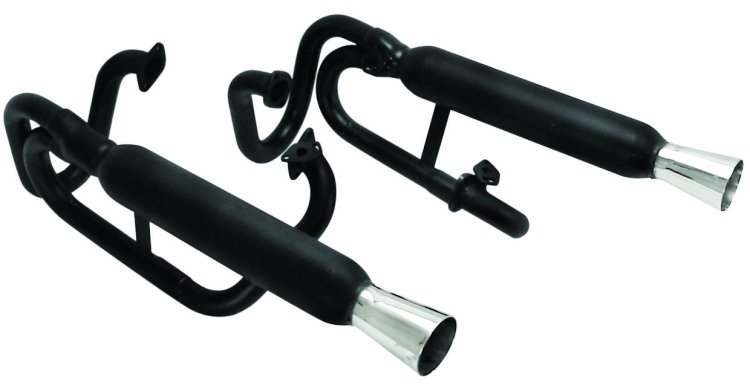 BUGGY DUAL EXHAUST CHR TIPS