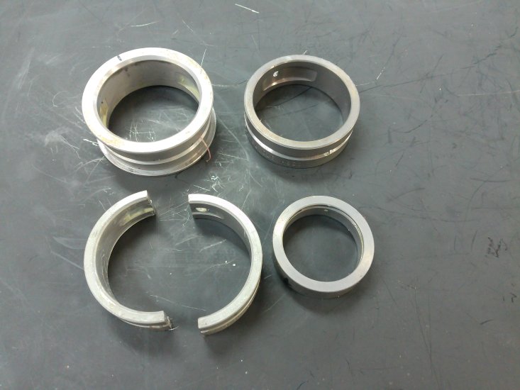 MAIN BEARINGS T-1 1.00/.50/STD