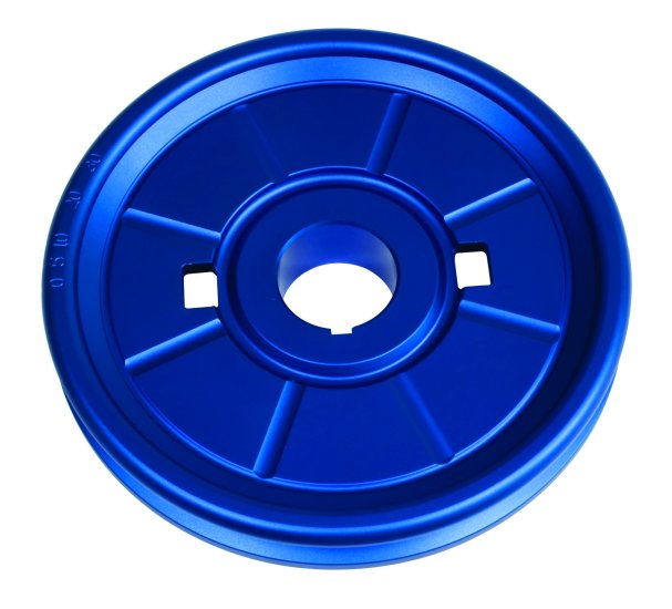 ALUM STK DESIGN PULLY BLUE