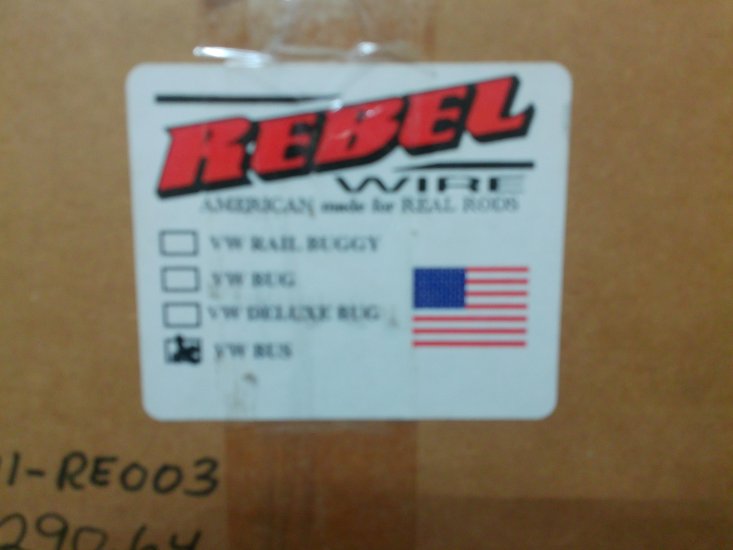 BASIC VW BUS WIRE HARNESS