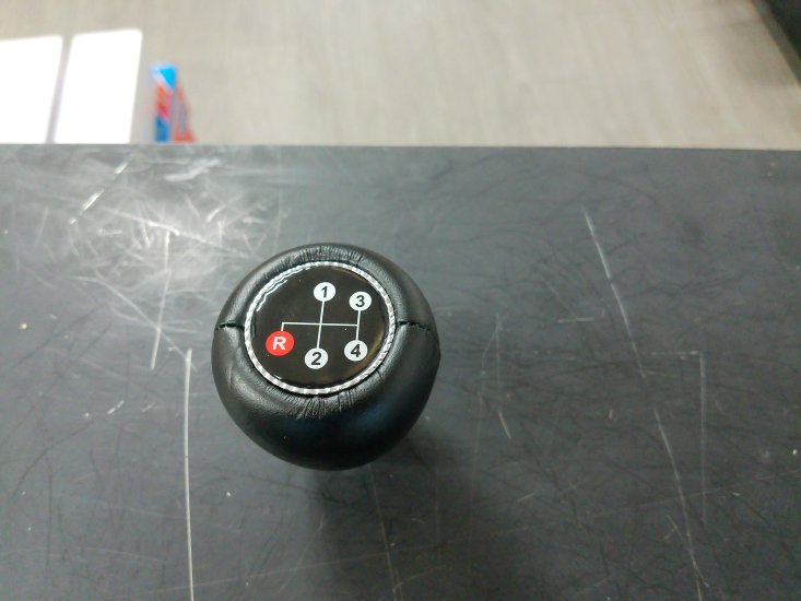 SHIFT KNOB BLK W/PATTERN