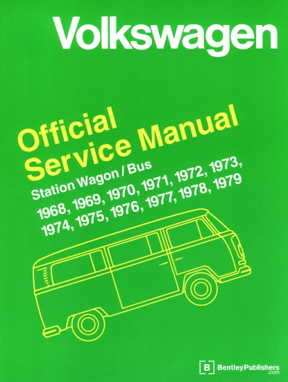 VW TECH BOOK BUS 68-79