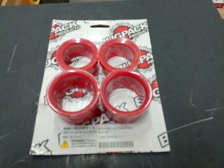 BUSH KIT OUTER BJ RED