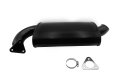 EXHAUST FAT BOY MUFFLER BLK