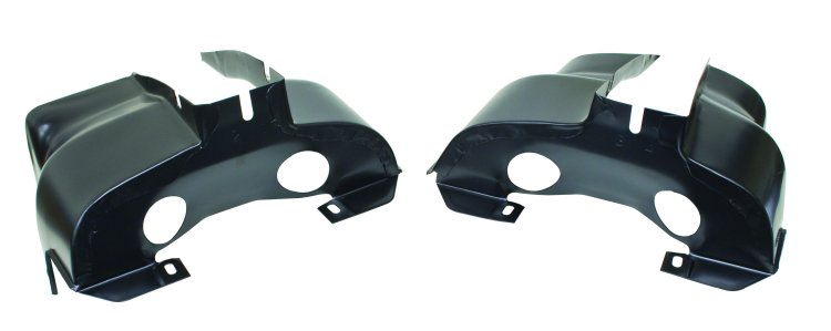 SHROUD DUAL PORT BLK OFF ROAD