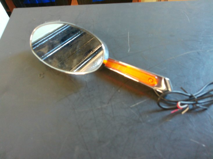MIRROR OVAL LED CHROME
