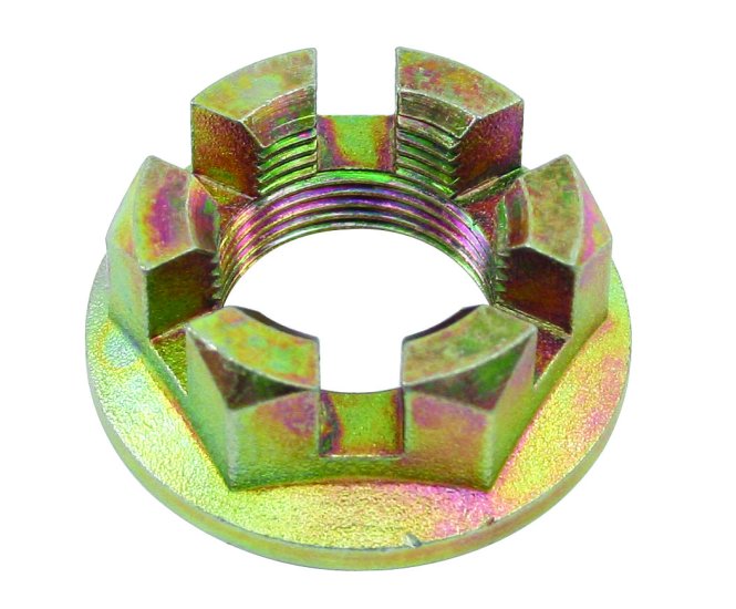 NUT-36MM AXLE ZINC - Click Image to Close