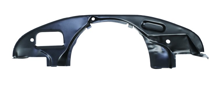 ENGINE-TIN FRONT BLACK LATE
