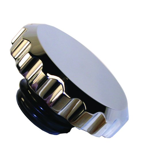 CAP-BILLET ALUM F/POLY TANK - Click Image to Close
