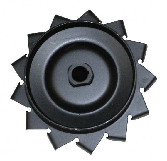 PULLEY GEN 12V W/AIR FINS - Click Image to Close