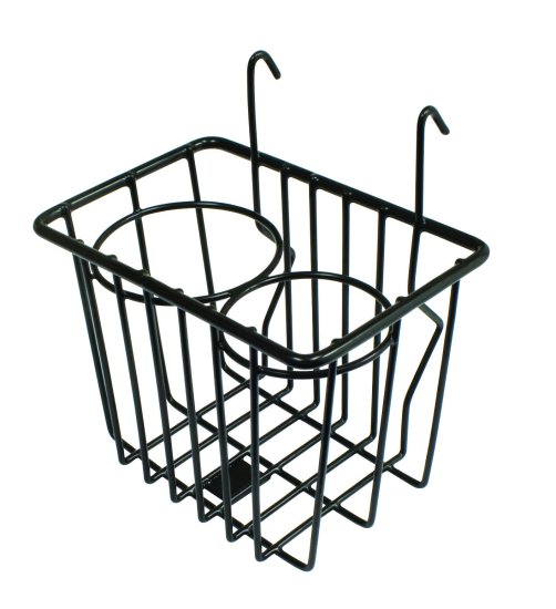 WIRE BASKET T-2 BLACK