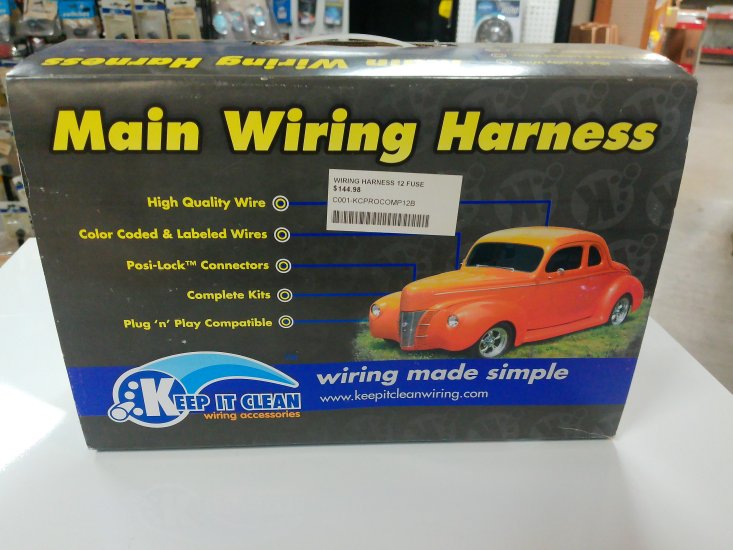 WIRING HARNESS 8 FUSE