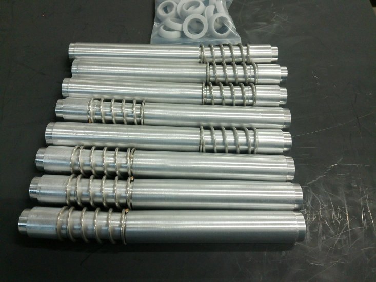 PUSH ROD TUBES ADJ SILVER