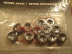NUTS HEX CHROME 6 MM