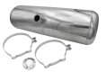 SS FUEL TANK 10.7 GAL CTR. FIL