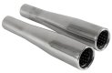 TAPERED EXHAUST TIPS CHROME