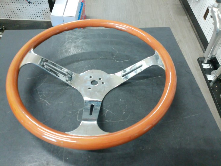 STEERING WHEEL WOOD 23MM
