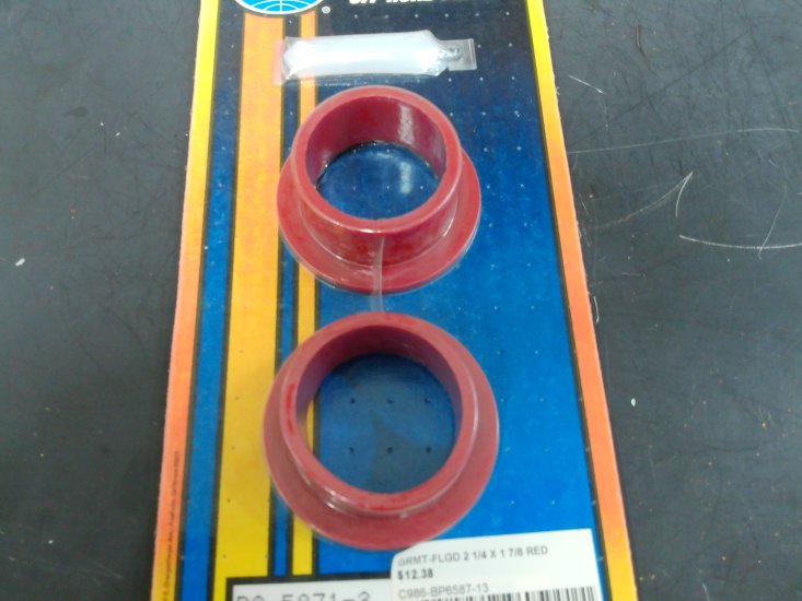 GRMT-FLGD 2 1/4 X 1 7/8 RED