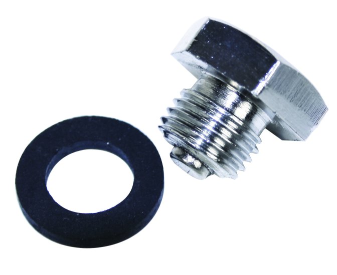 PLUG-DRAIN CHROME MAG.