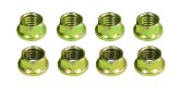 6pt. ENGINE NUTS GOLD ZINC PL