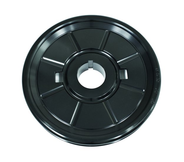 ALUM STK DESIGN PULLY BLK