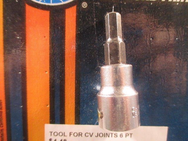 TOOL FOR CV JOINTS 6 PT - Click Image to Close